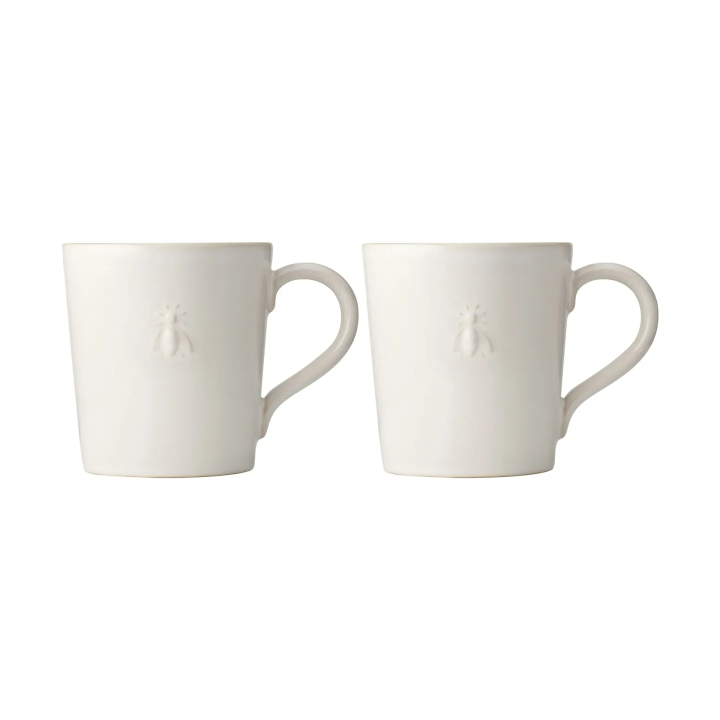 La Rochère Abeille Keramiktasse 2-teilig Weiß