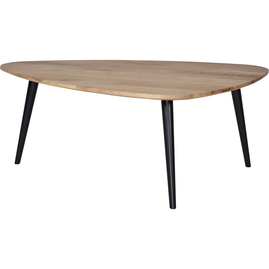 Salontisch Forlan II natur Eiche, MDF Massivholz B 90 T 60 cm