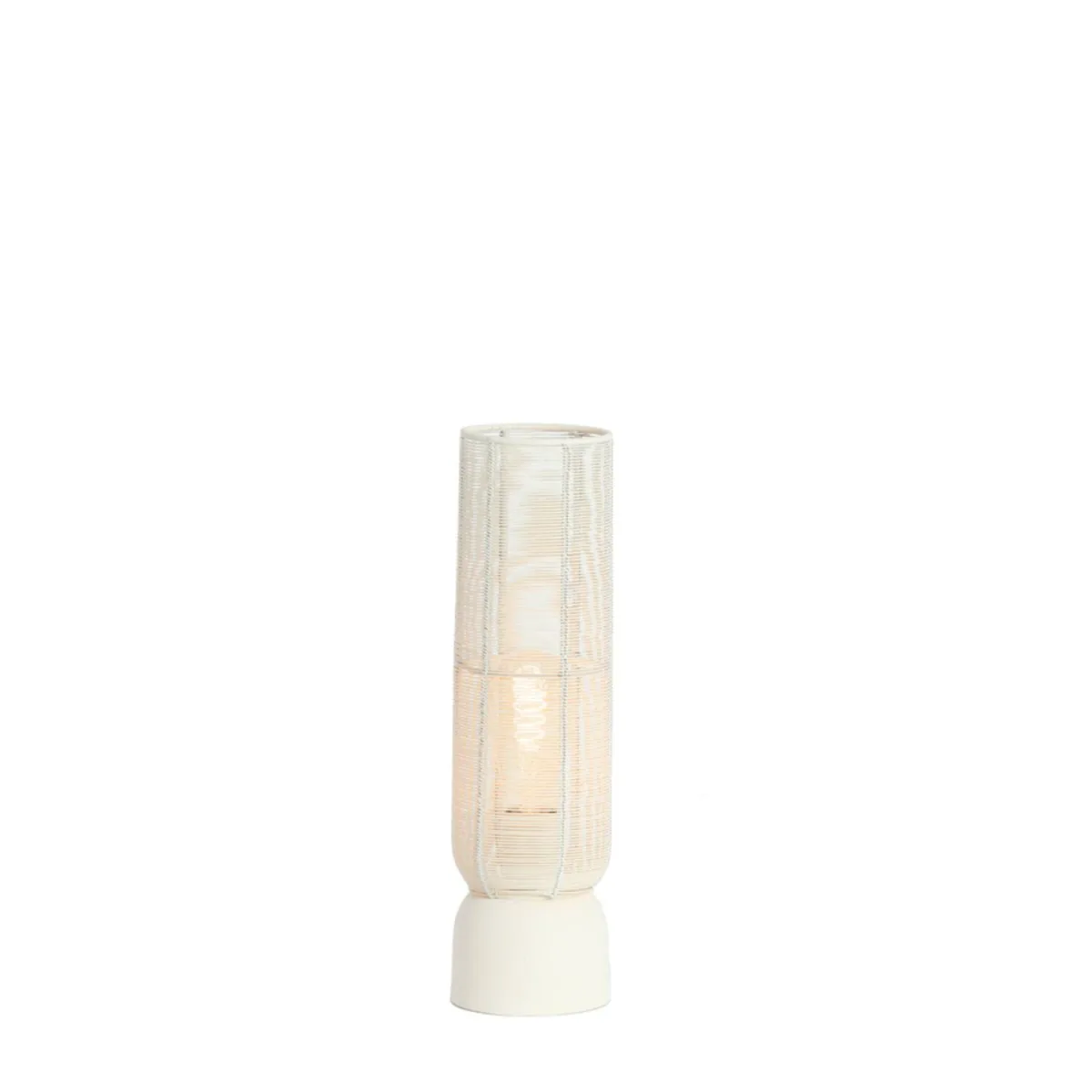 Light & Living - Lezuza 40cm - Bordslampa - Krämvit