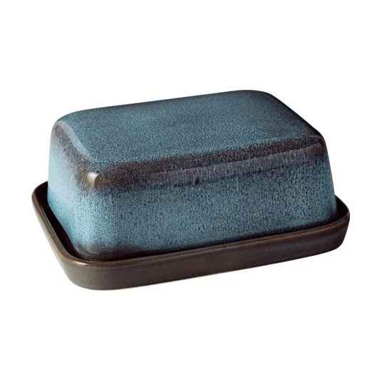 Villeroy & Boch Lave Butterdose 14,5x11,5 cm Lave glace