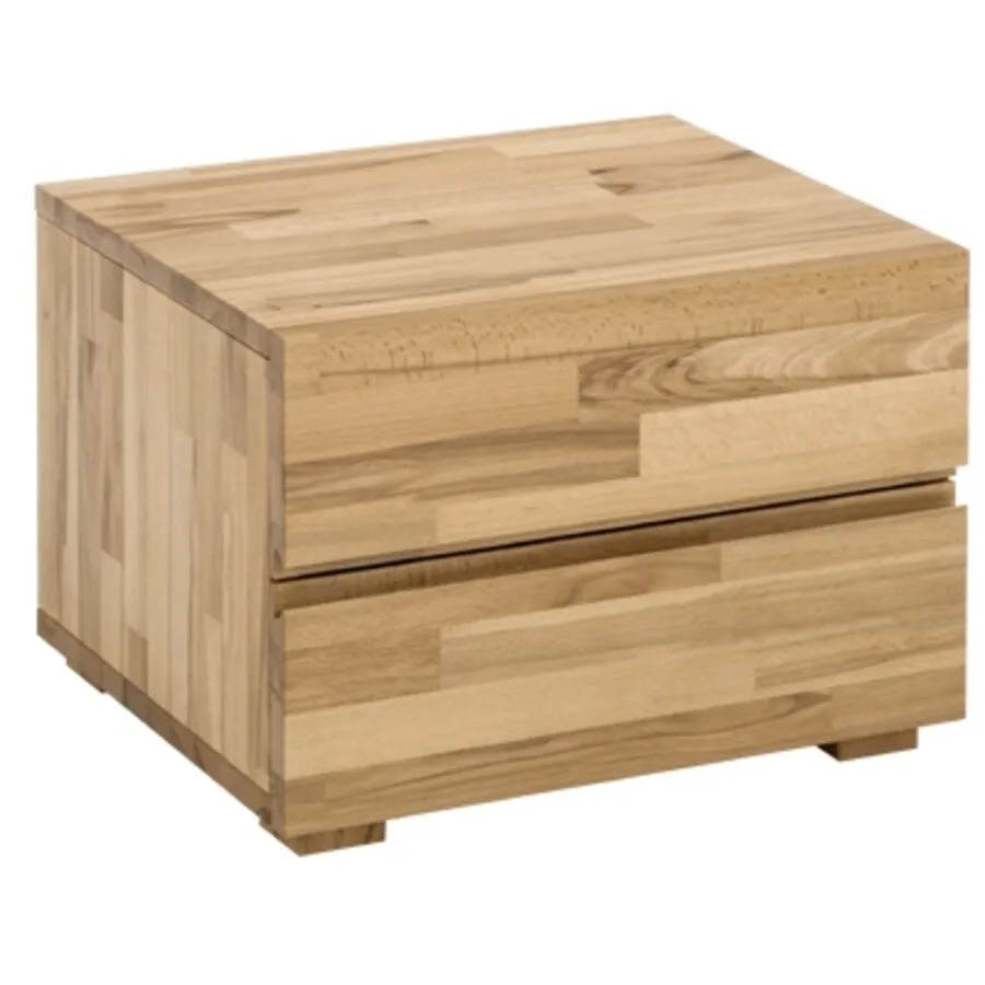 Hasena Nachttisch Wood-Line Kernbuche Kernbuche massiv Massivholz B 48 H 35 cm