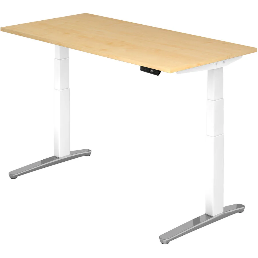 Schreibtisch Office Ahorn Dekor Holzwerkstoff B 160 T 80 cm