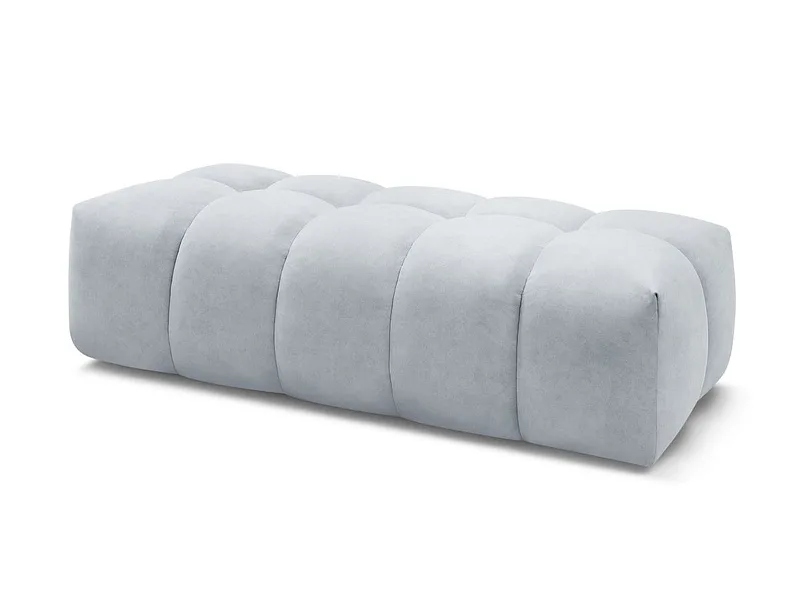Hocker BOBOCHIC MONT-BLANC 66x180x48cm samt hellgrau
