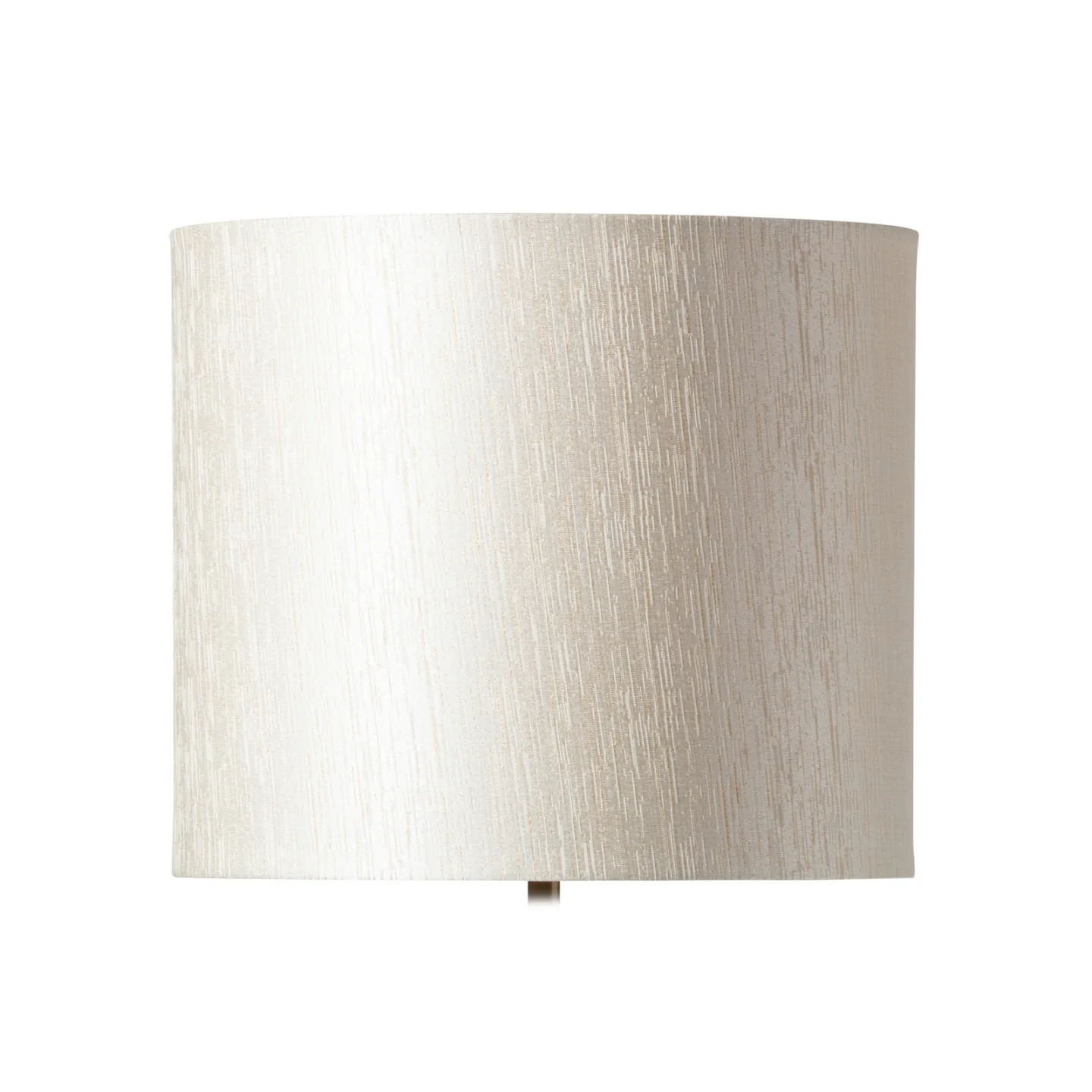 Erica lampskärm, kräm/guld, Ø 29 cm, textil – Watt & Veke - Design - Tyg / textil