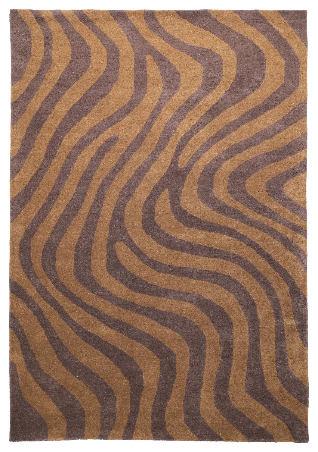 Ullteppe - Aiz Hand Tufted Wool Premium (brun) (Størrelse: 200 x 290 cm)