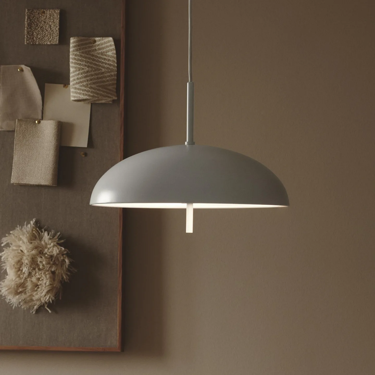 Hengelampe Versale, Ø 35 cm, metall, 2 lyskilder. DFTP by Nordlux - Spisestue - Skandinavisk - Rund