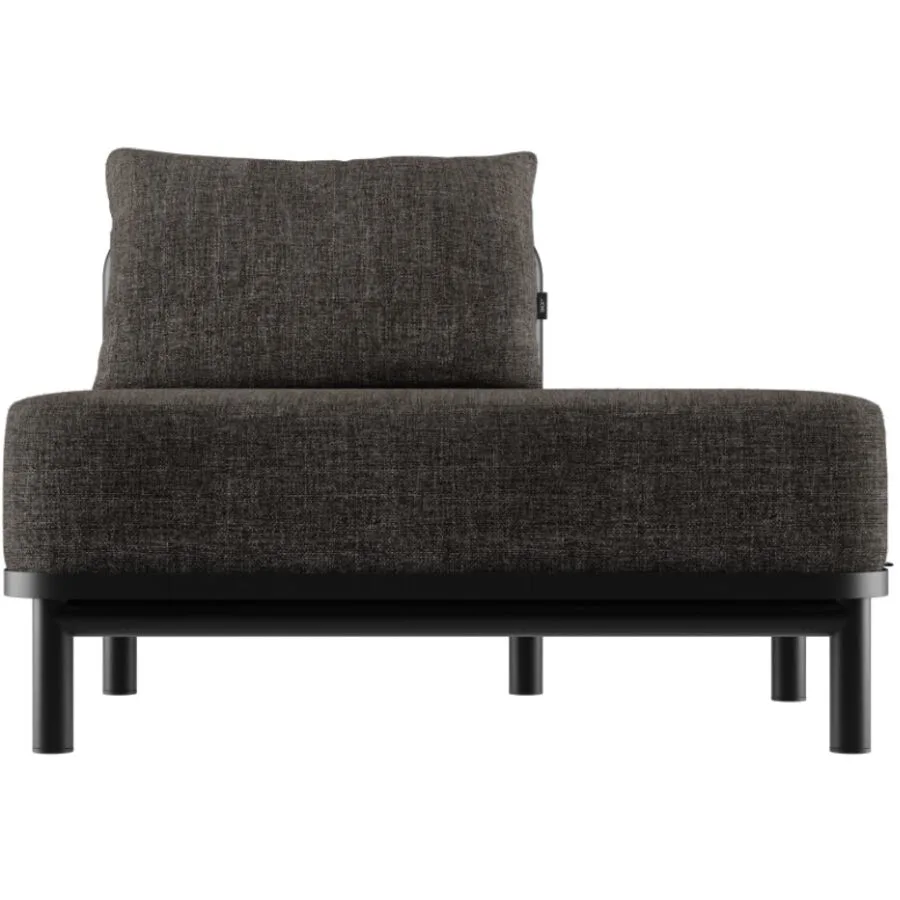 SACKit Loungeelement Kirra schwarz 80% Olefin und 20% recyceltes Olefin-Polyester 2 B 77.5 T 106 cm