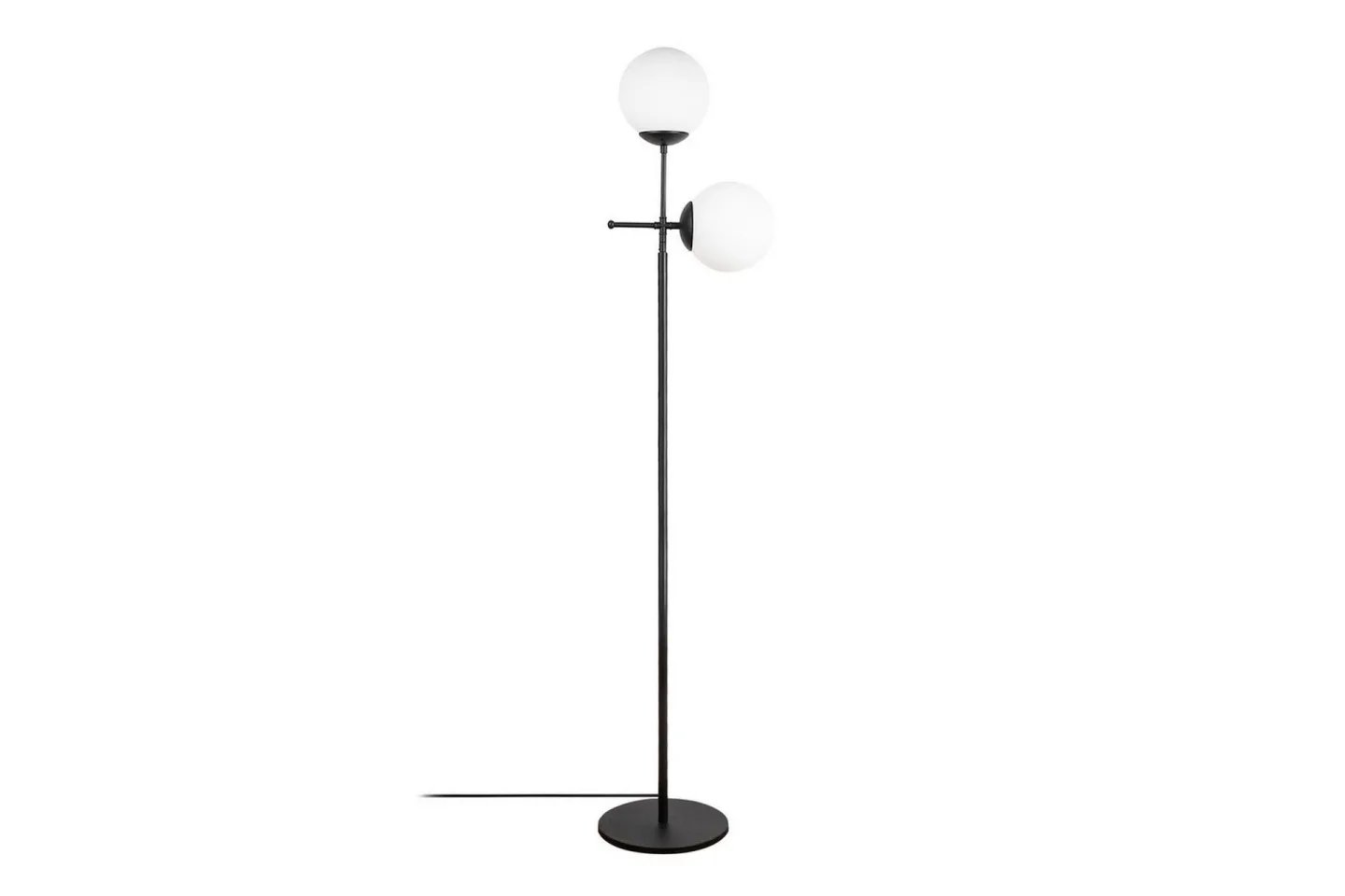 Golvlampa Ranpal Svart - Svart