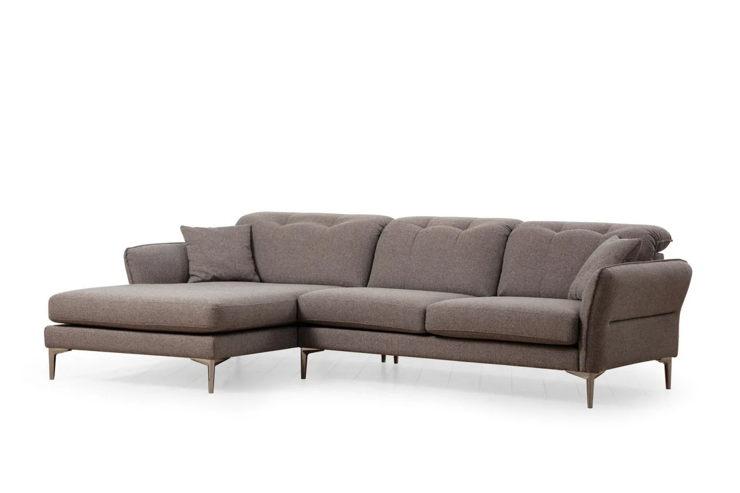 Chandara Soffa m. Divan 5-sits - Grå
