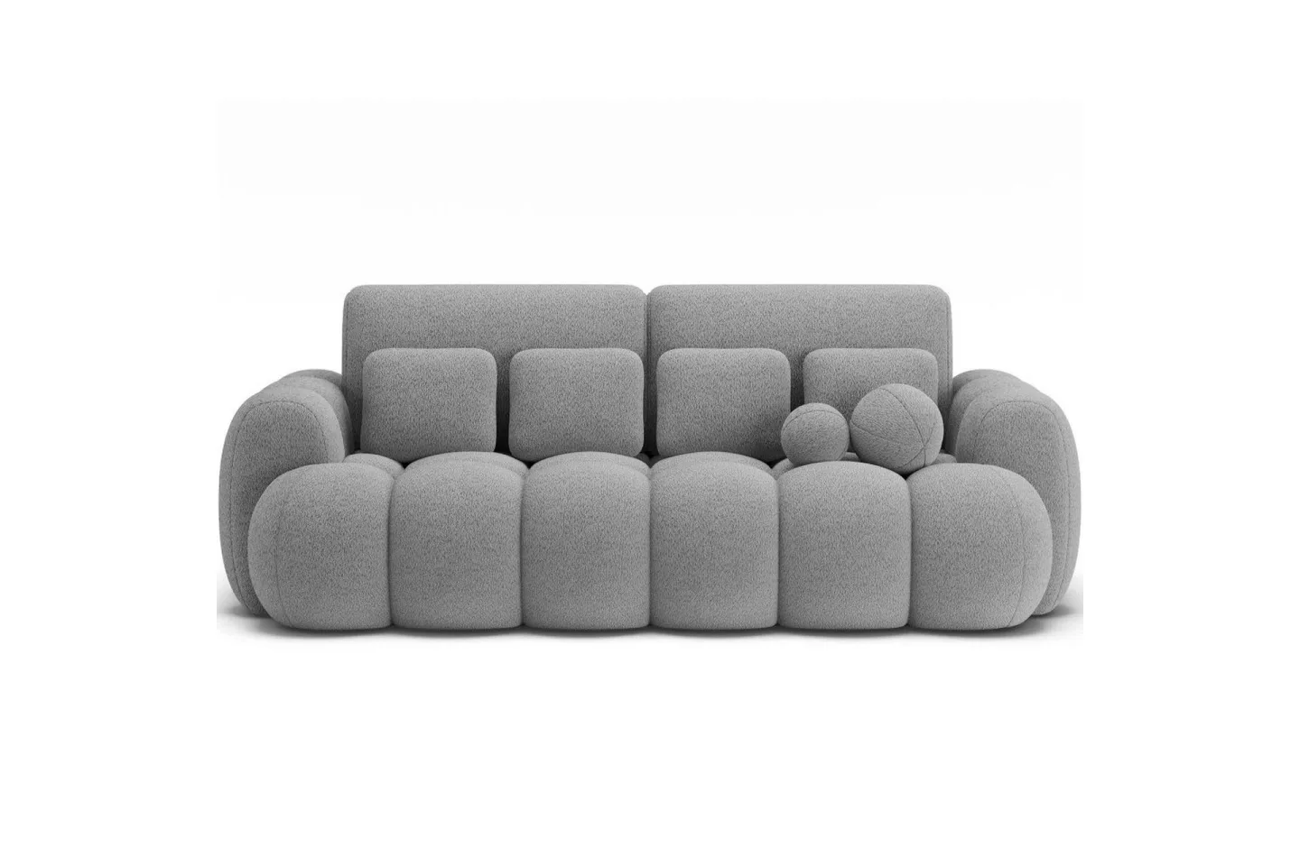Soffa Eltap Cotonn 256x105x119 cm - Royal 04, Grå