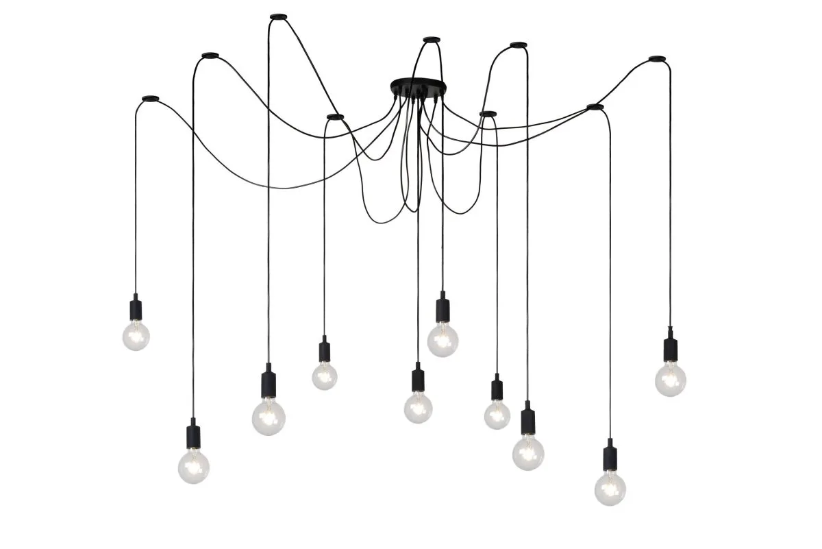 Lucide - Fix Ø400 - Taklampa - Svart