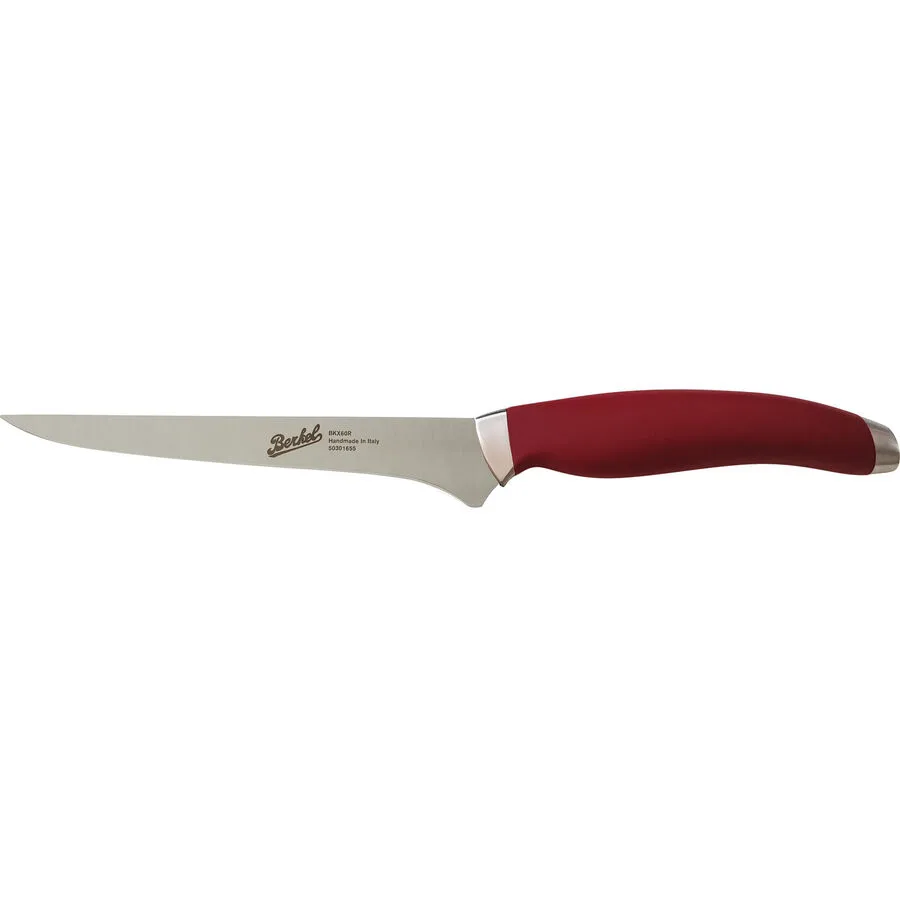 Berkel Ausbeinmesser Teknica rot Stahl