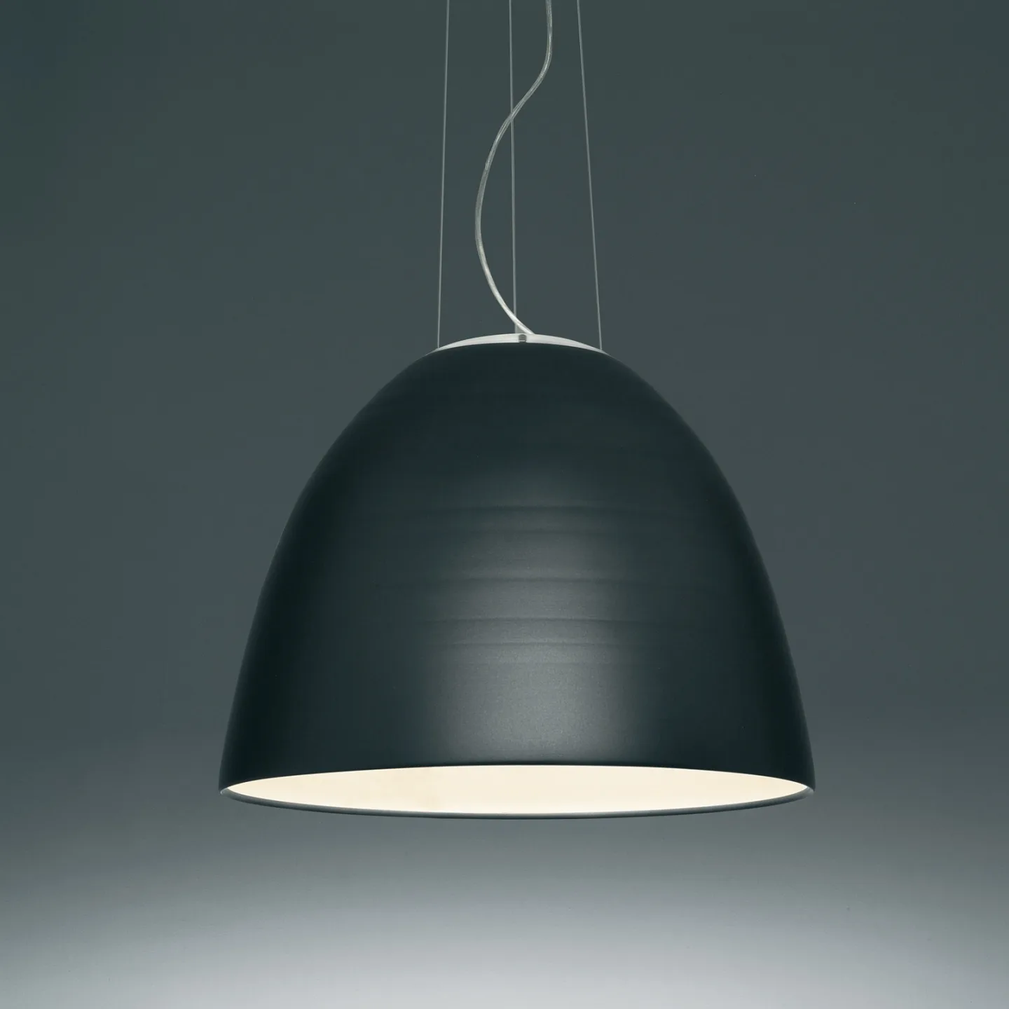 Nur App LED-hængelampe, antracit - Artemide - Stue - Design - Metal - Med én lyskilde
