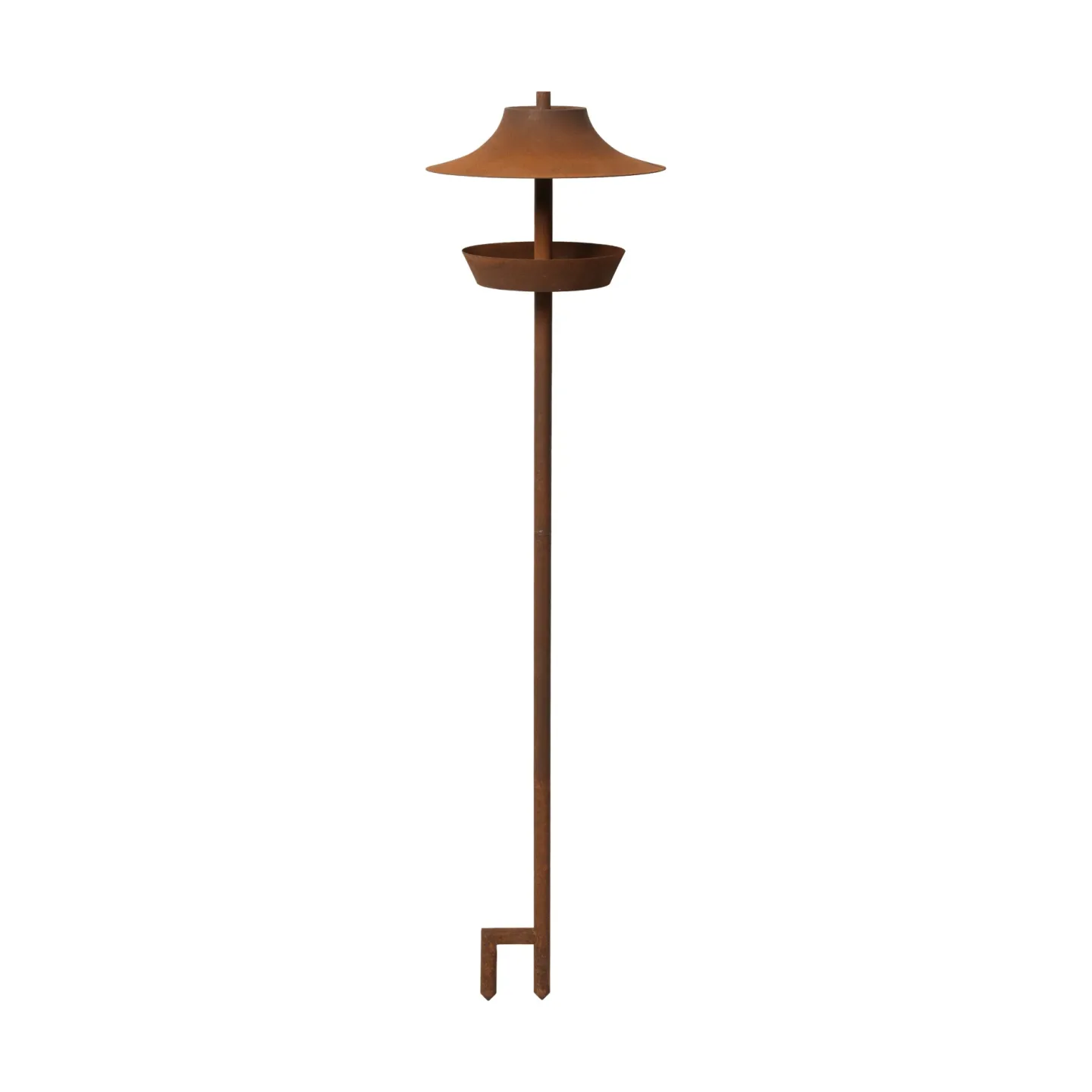 Ferm Living Cortivo fågelmatare Rust, Ø25x100 cm