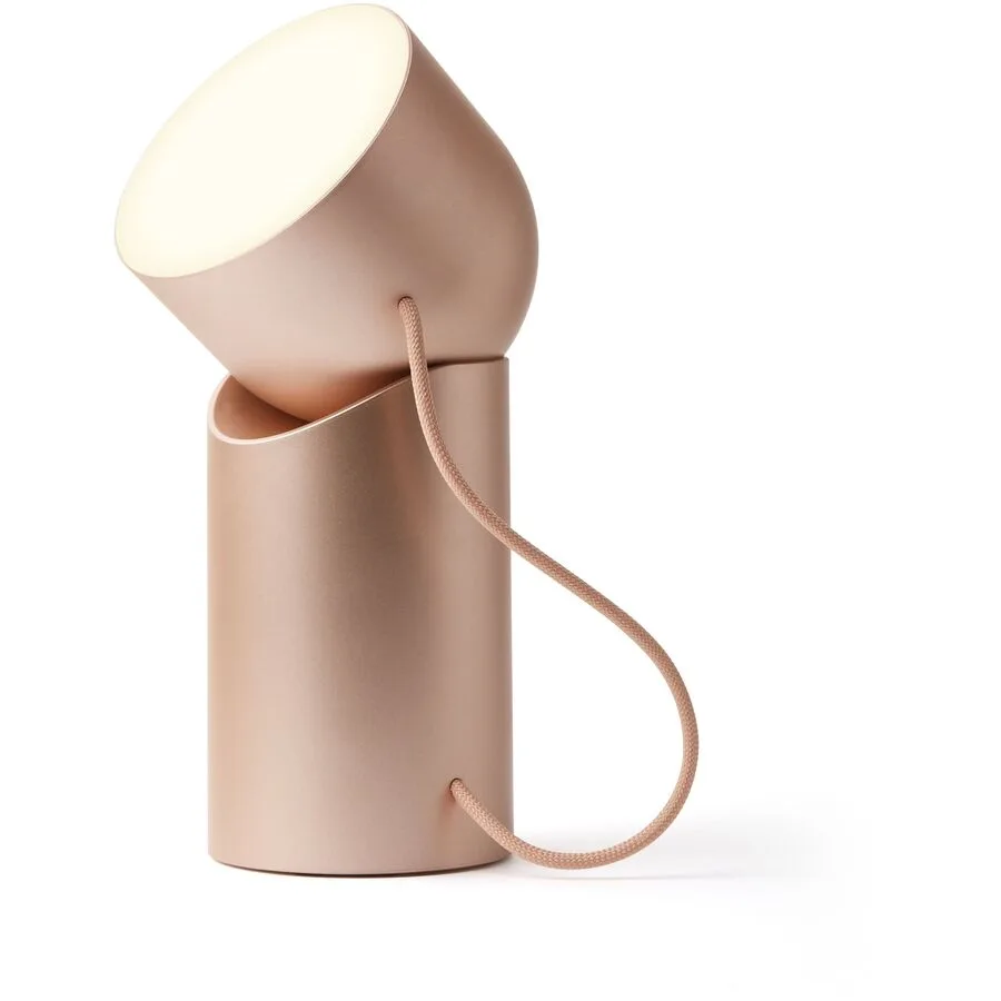 Lexon Tischlampe Orbe Gold Kunststoff 10 cm 21.8 cm - LED - Lichtfarbe: Warmweiss – Kaltweiss - LED Energiesparlampen