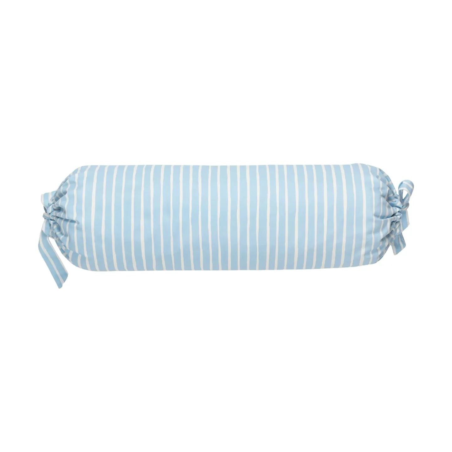 Marimekko Piccolo Nackenkissen Ø19x54 cm Light blue-weiss