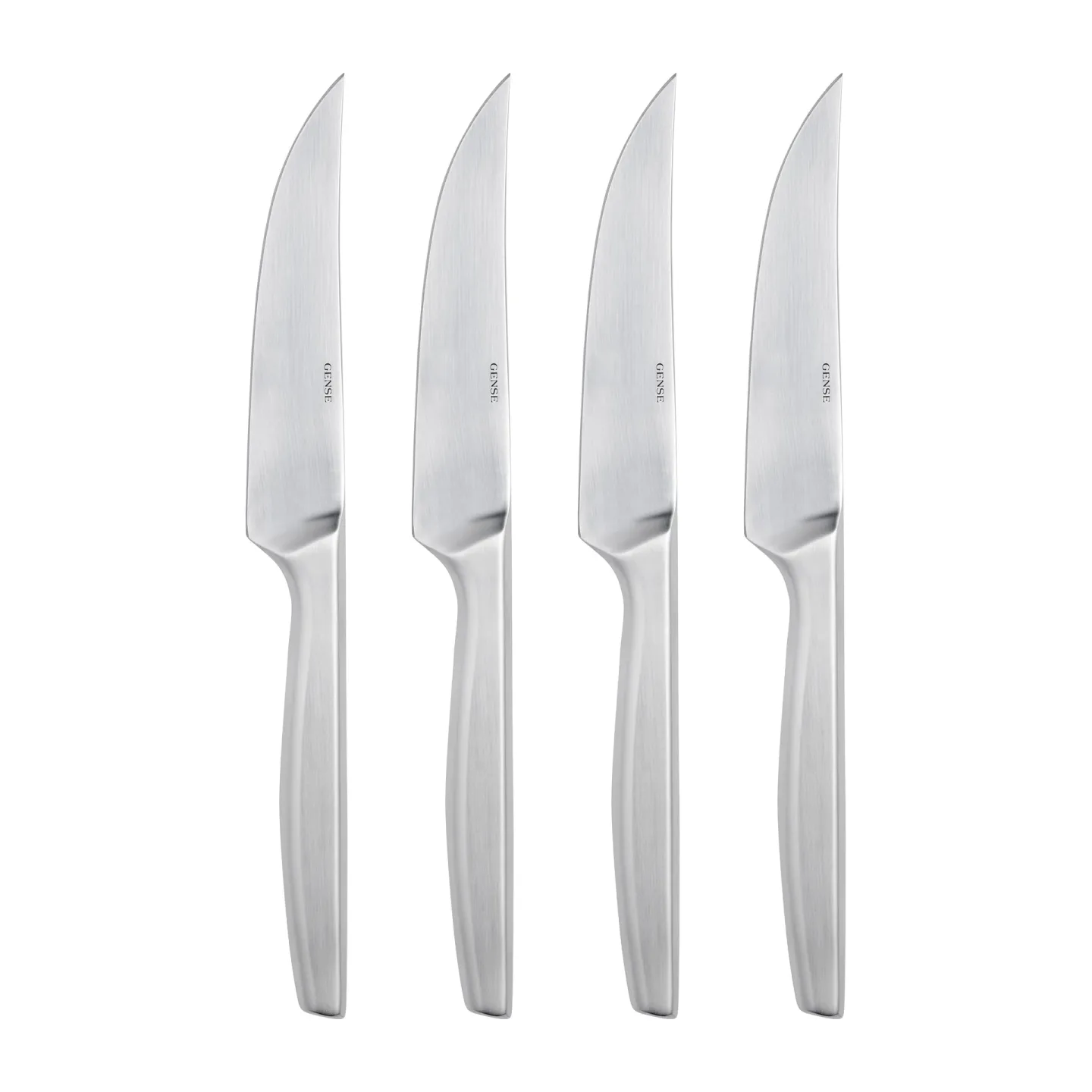 Gense Norm Grillmesser 4er Pack Edelstahl matt