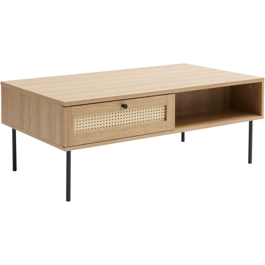Salontisch Perri eiche MDF/Melaminfolie B 110 T 42 cm