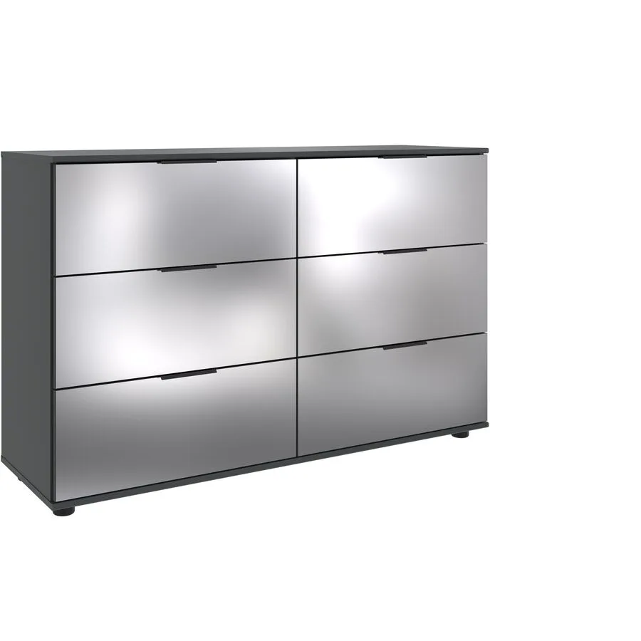Kommode Metac graphit Holzwerkstoff B 130 H 83 cm