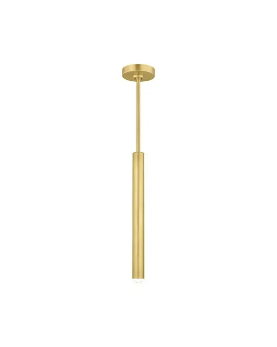 Ebell Pendant Natural Brass