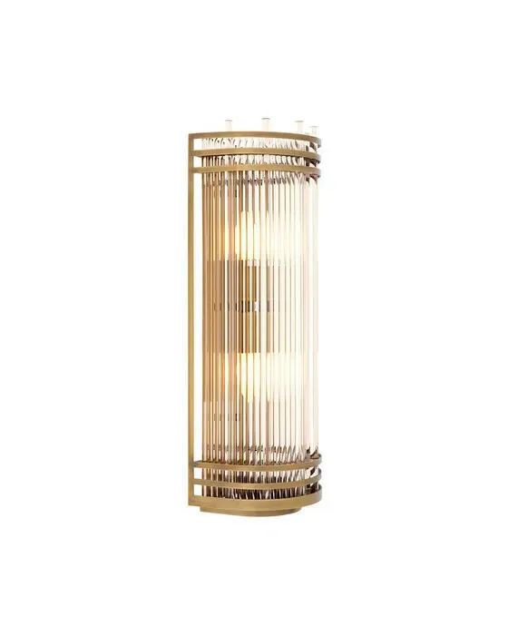 Gulf Wall Lamp Brass