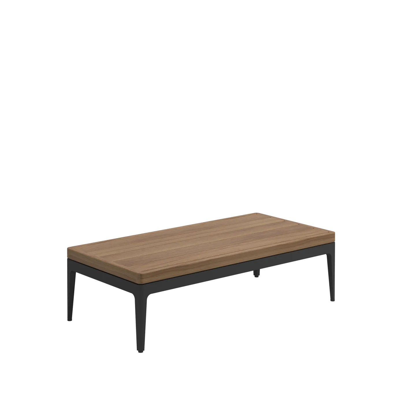 Gloster - Grid Coffee Table Teak - Soffbord utomhus - Henrik Pedersen - Träfärgad - Trä