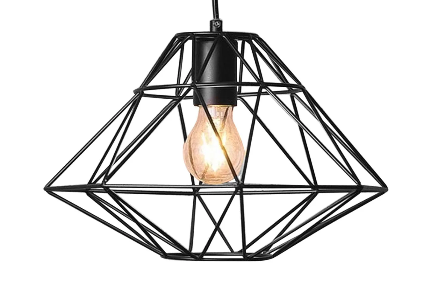 Guam Taklampa 31 cm - Svart
