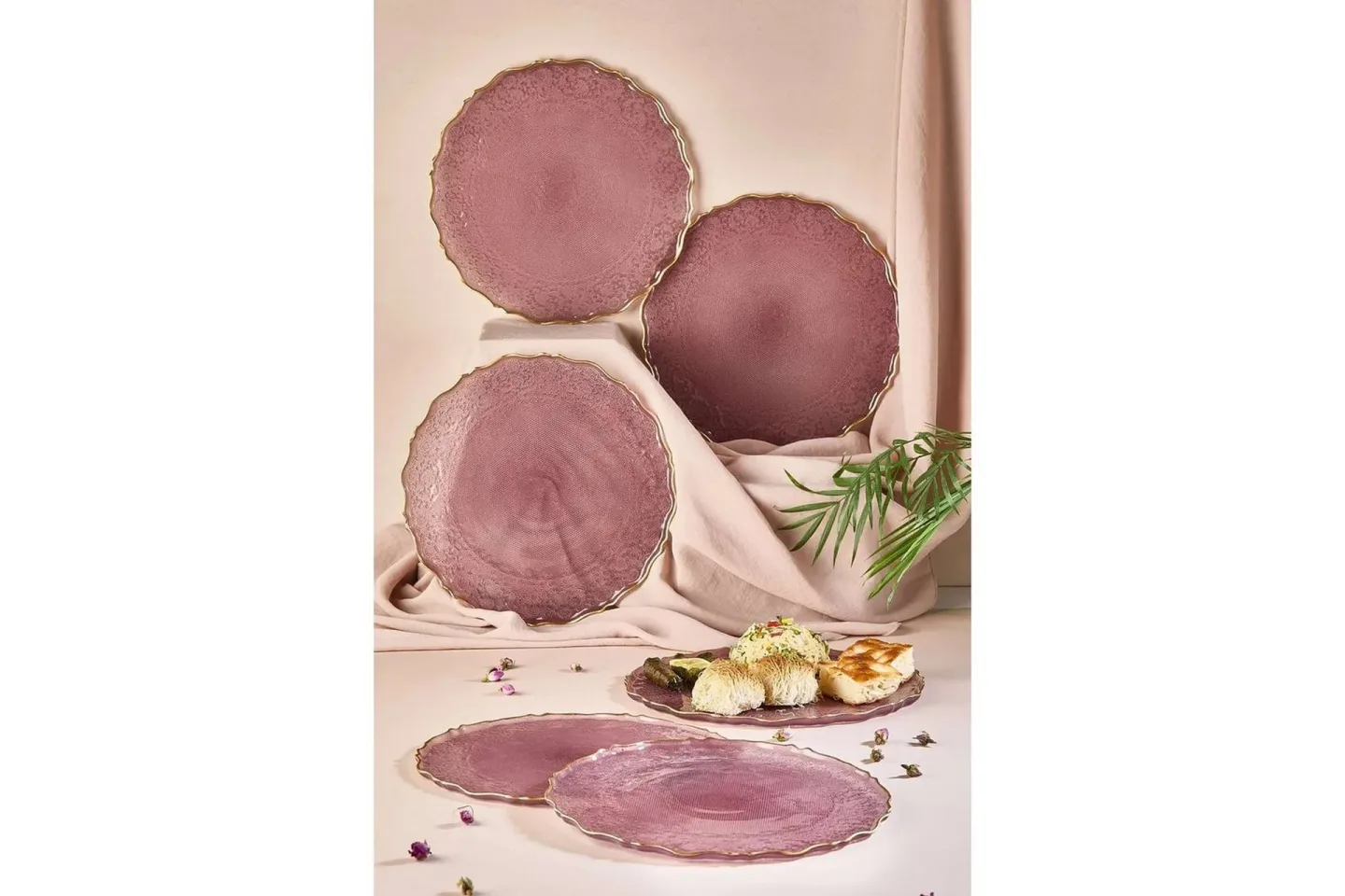 Tharos Tallriksset 28 cm - Plommon