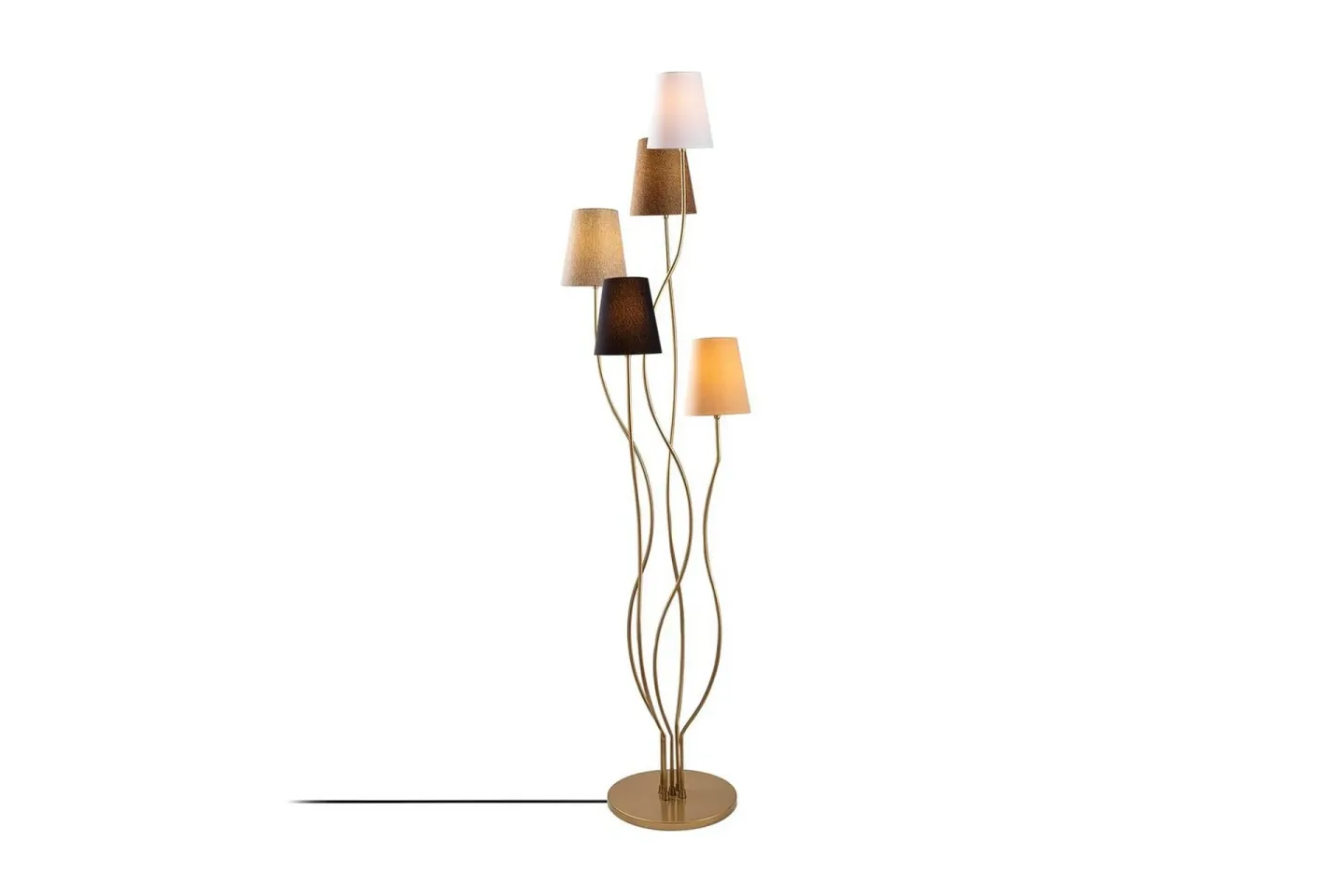 Golvlampa Crestor Flerfärgad / Mörka färger - Flerfärgad / Mörka färger