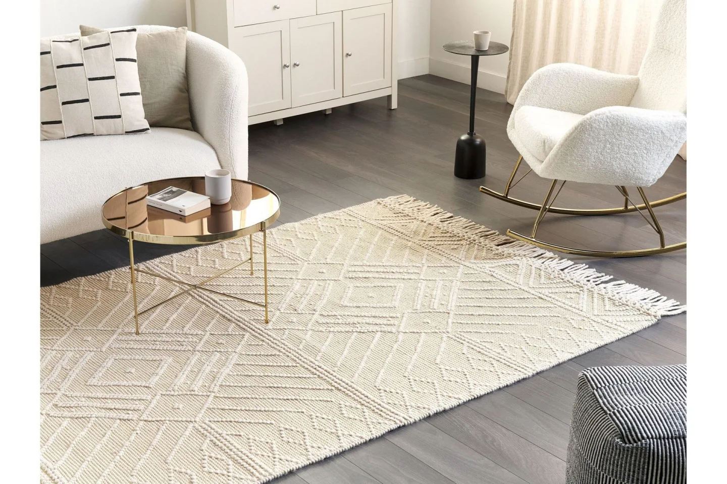 Mavikent Ullmatta 160x230 cm - Beige