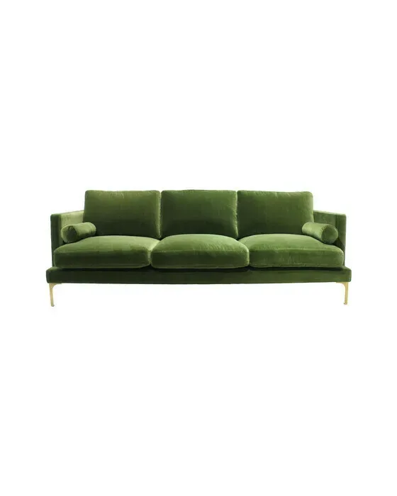 Bonham Sofa 3-seater Amazon Green/Brass