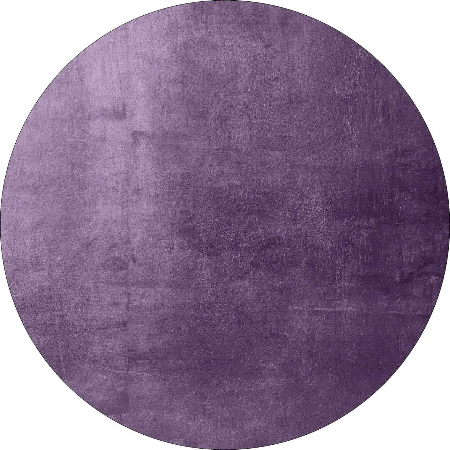 Rundt teppe - Artena (lilla) (Størrelse: Ø 200 cm)