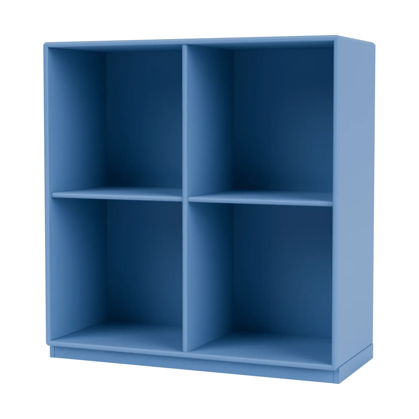 Montana SHOW hylla 69,6x69,6 cm, sockel 3 cm 154-Azure