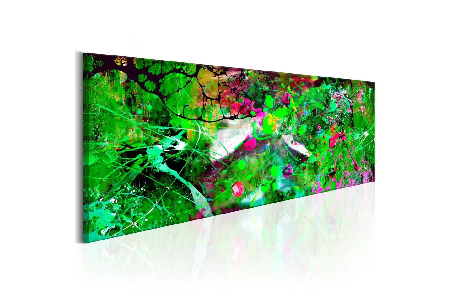 Tavla Green Fantasy 120x40 cm -