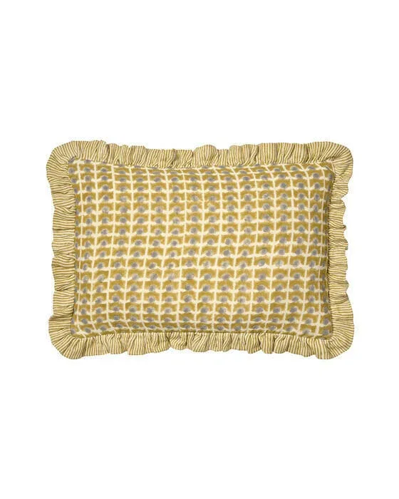 Kuddfodral ripple gul OUTLET