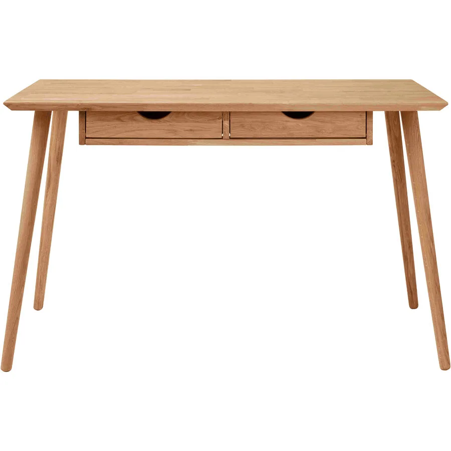 Schreibtisch Vaug natur Wildeiche B 120 T 55 cm