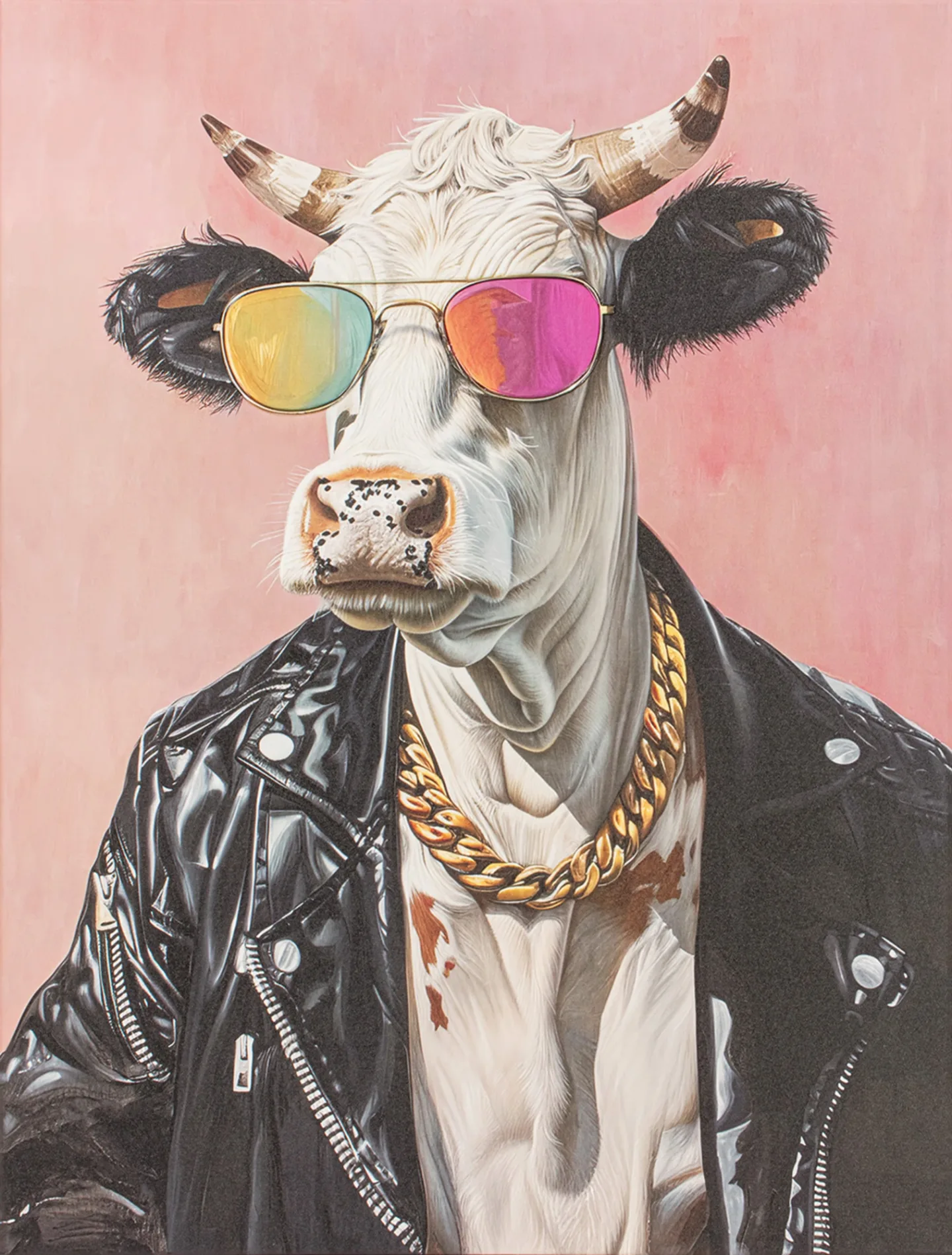 image LAND Gemälde Bull Easy Dressed Cool | Schubiger Möbel