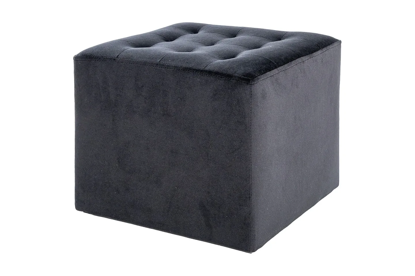 Lorinna Sittpuff - Sammet/Svart