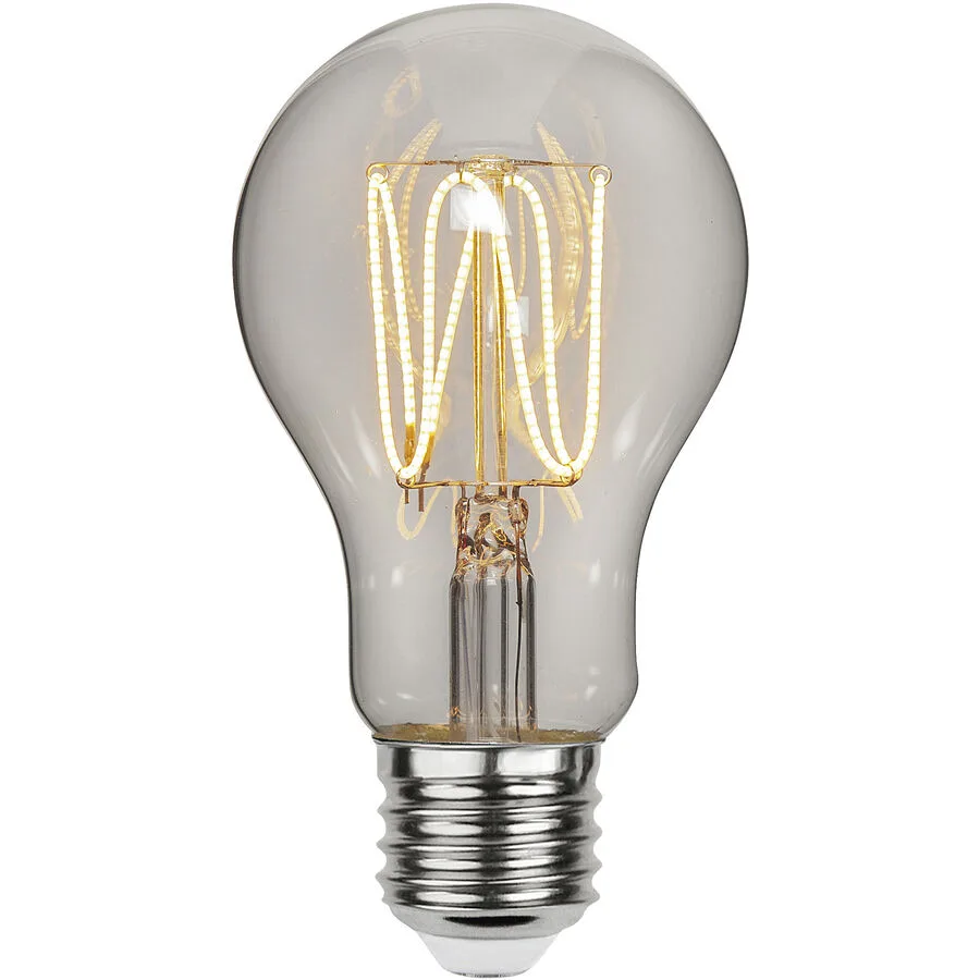 Bulbs Leuchtmittel Bulb Glas E27 3 W - Farbe: Transparent - LED - Lichtfarbe: Kerzenlicht - LED Leuchtmittel