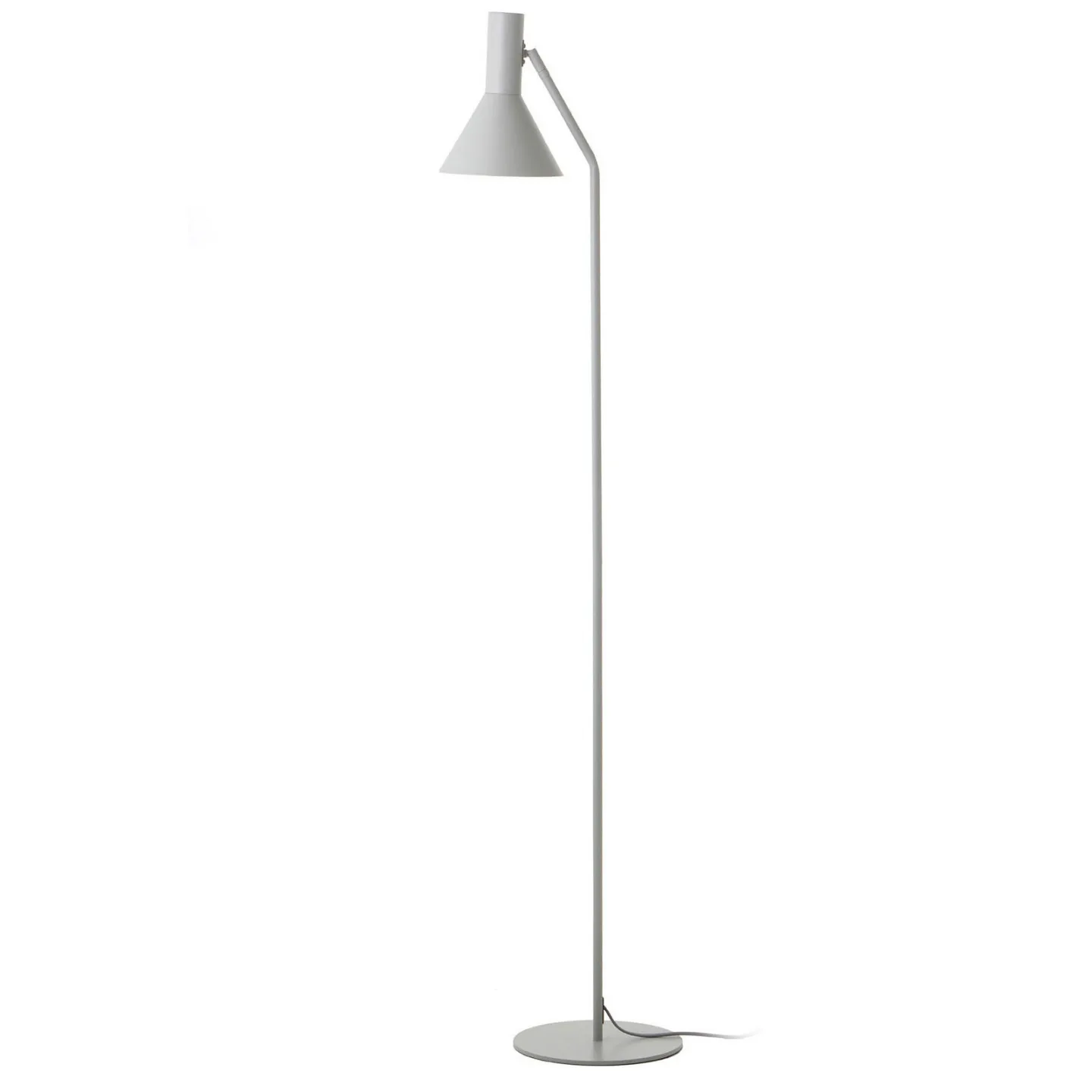 Lyss Stehleuchte Light Grey - Frandsen - Wohnzimmer - Design - Metall - Einflammig