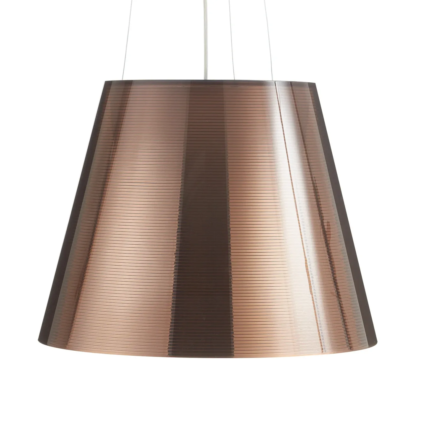 KTribe S2 Pendel Alu Bronze - Flos - Stue - Design - Plastik - Med én lyskilde