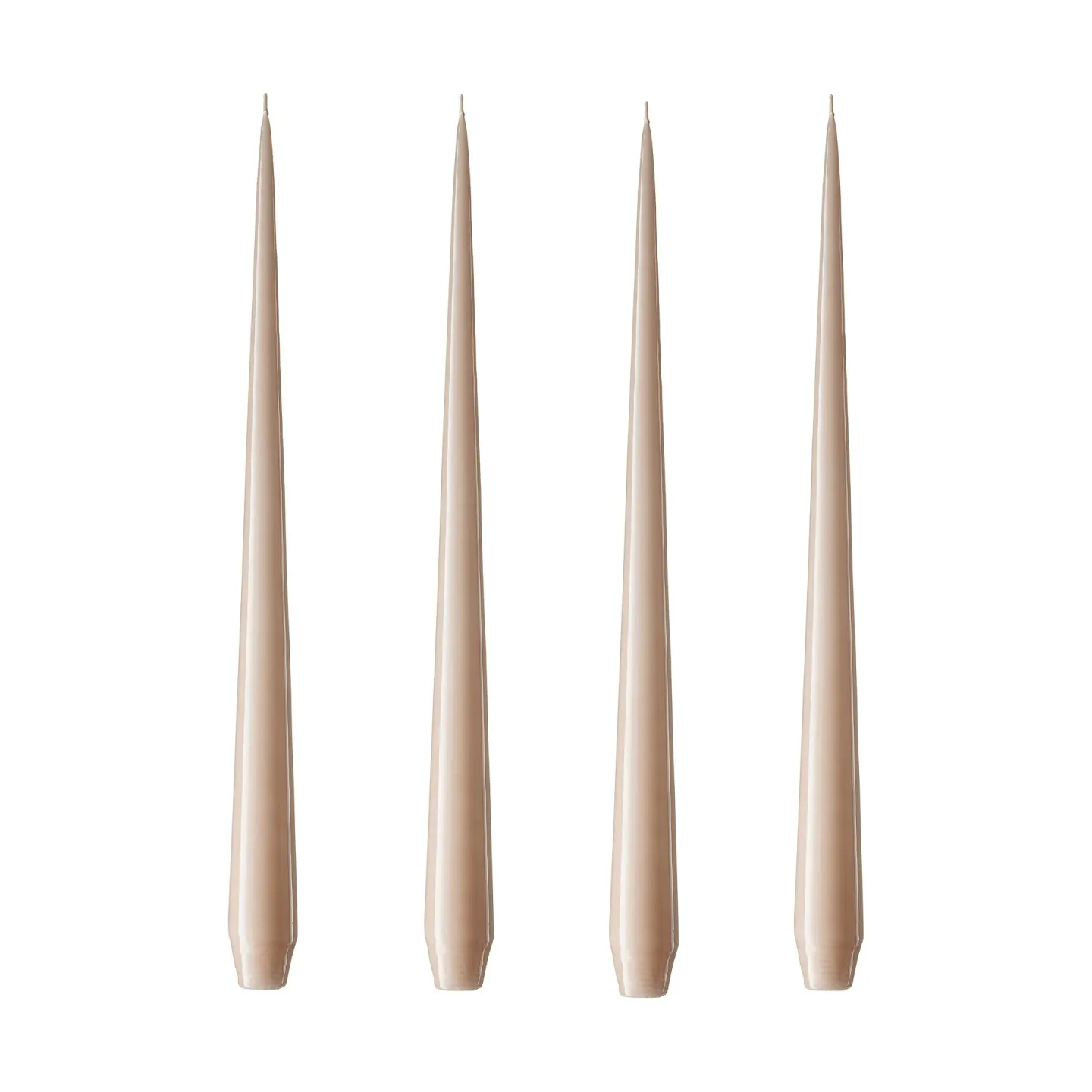 ester & erik ester & erik Kerze 4er Pack lackiert ice latte, 32 cm