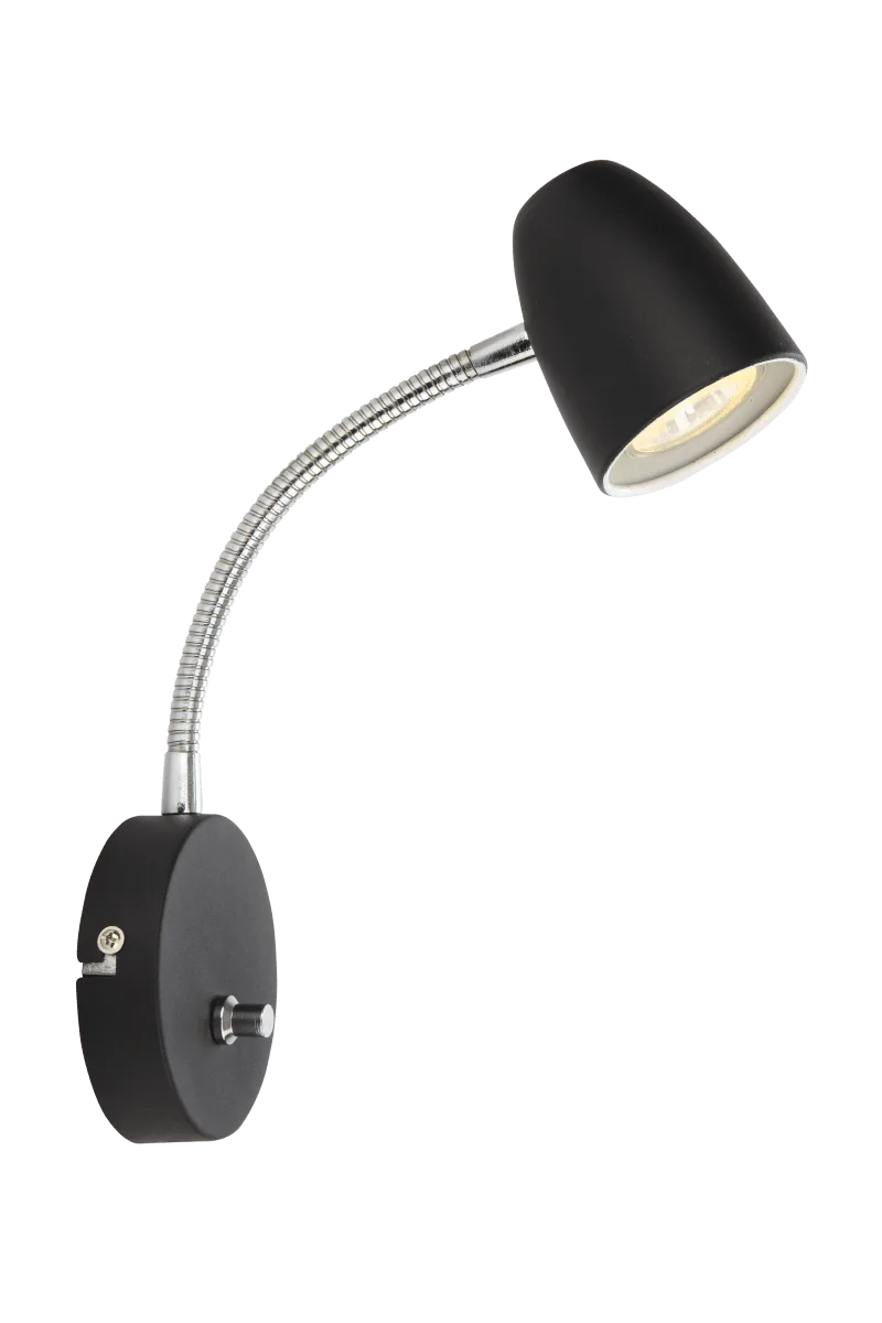Aneta Lighting - Sandnes - Sänglampa - Svart