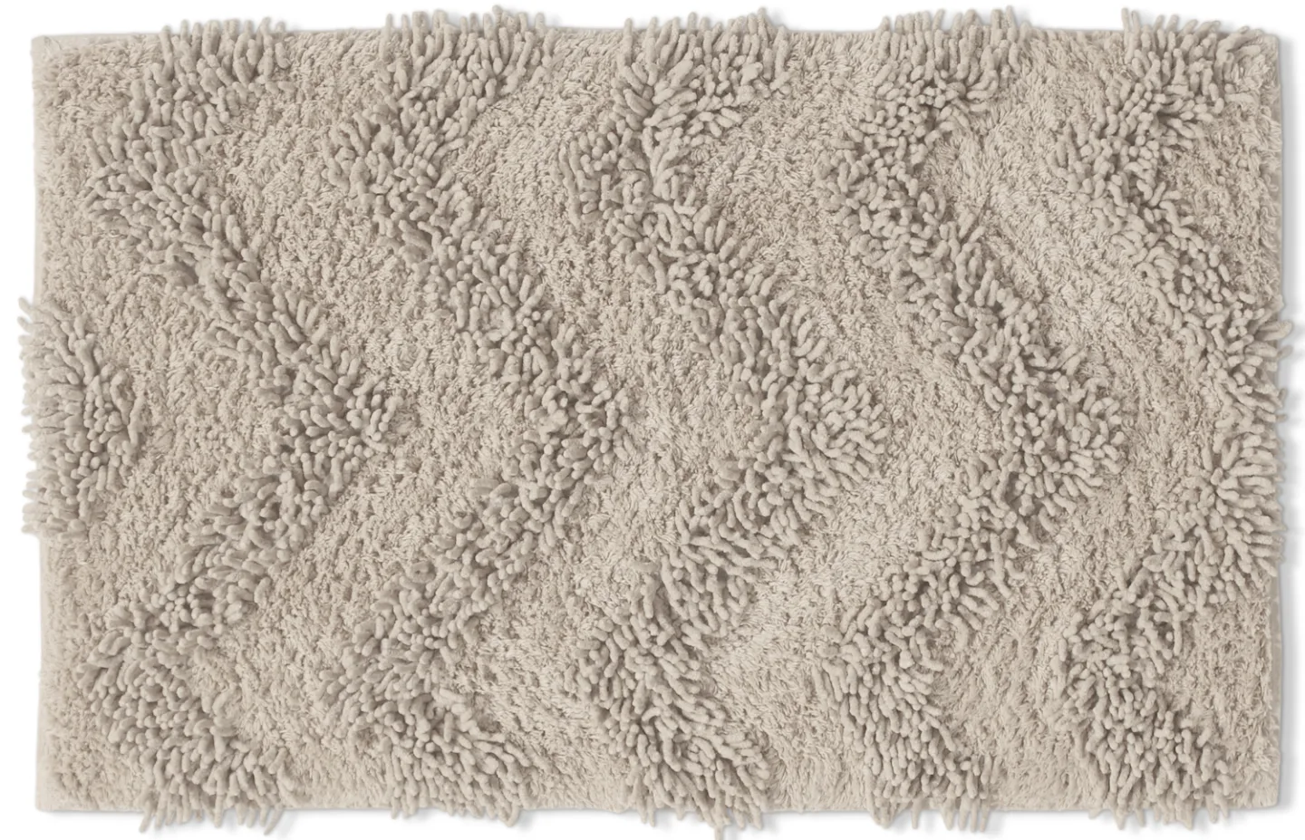 Baderomsmatte - Tressa (beige) (Størrelse: 70 x 120 cm)