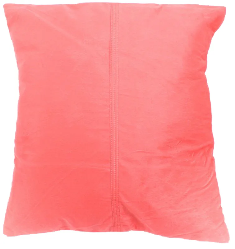 Silkefløyelpute (rosa) (putetrekk) 45 x 45 cm