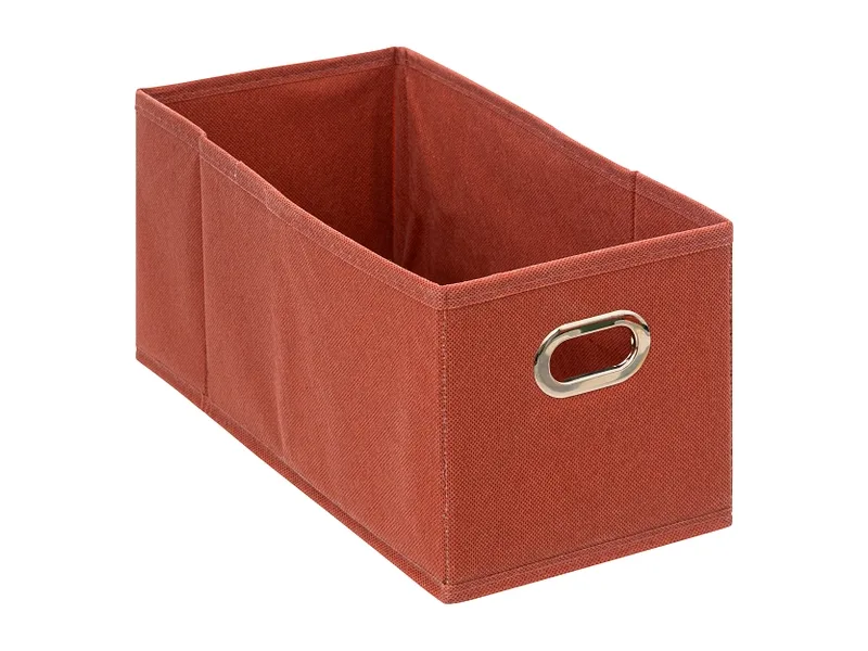 Aufbewahrungsbox BRICE terrakotta 15x31x15cm