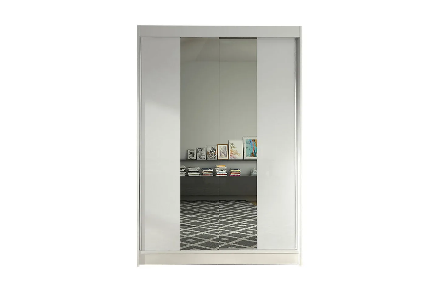 Garderob Lino LED-belysning - Vit
