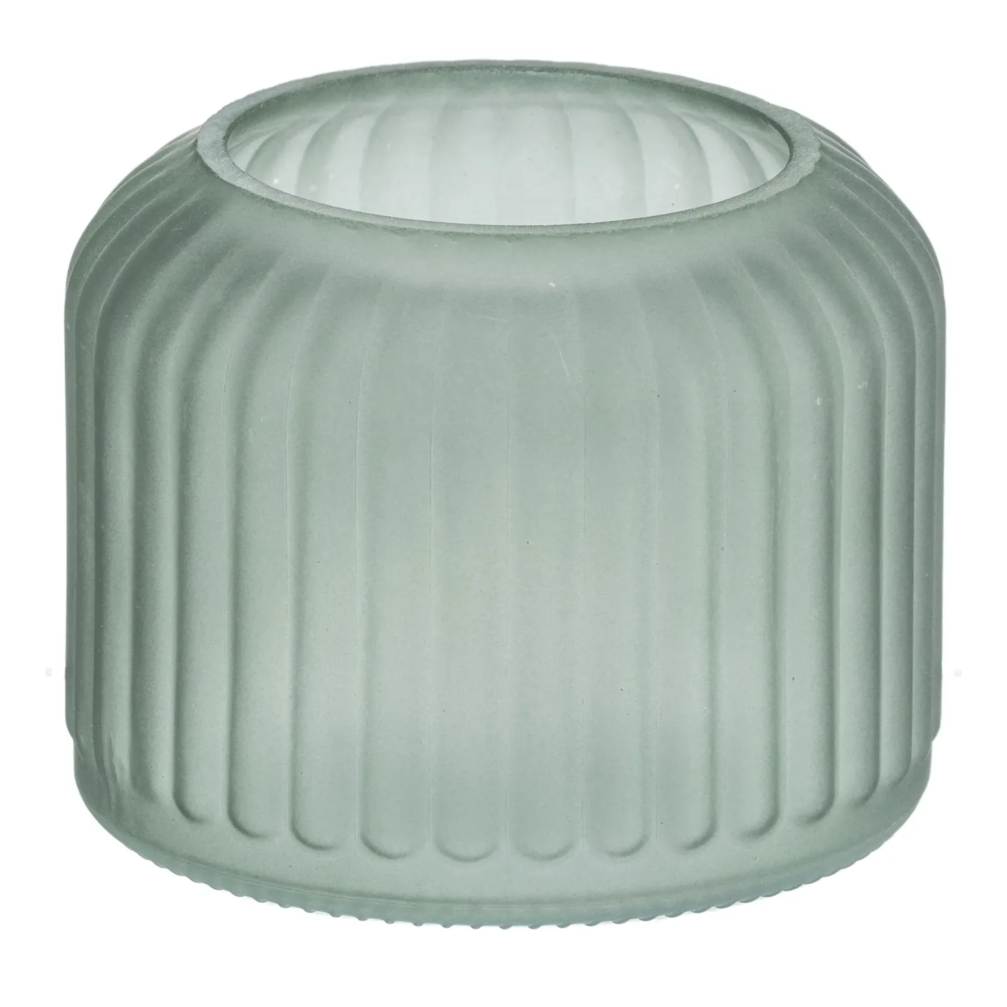 Gasper Windlicht Glas, Türkis B: 11 cm | Schubiger Möbel