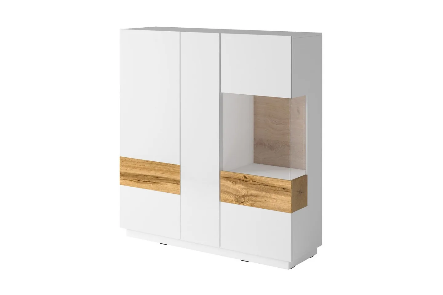 Tomeka Sideboard - Vit/Trä