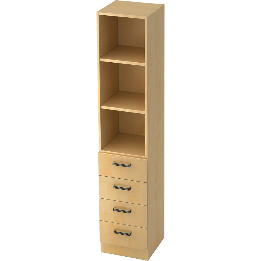 Regal Office Ahorn Holzwerkstoff B 40.6 cm H 200.4 cm